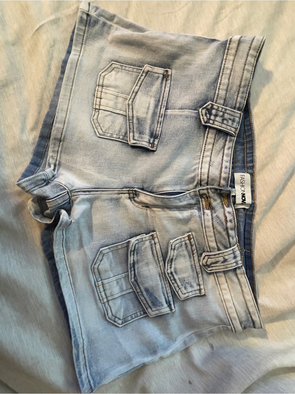 Fashion Nova Light Blue Denim Jeans